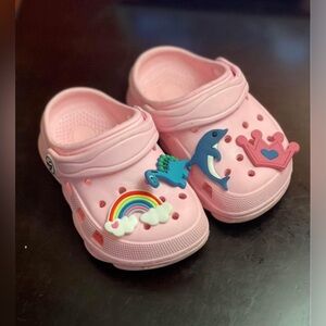 Infant/Toddler Girls Shoes - Clogs - size 4/5